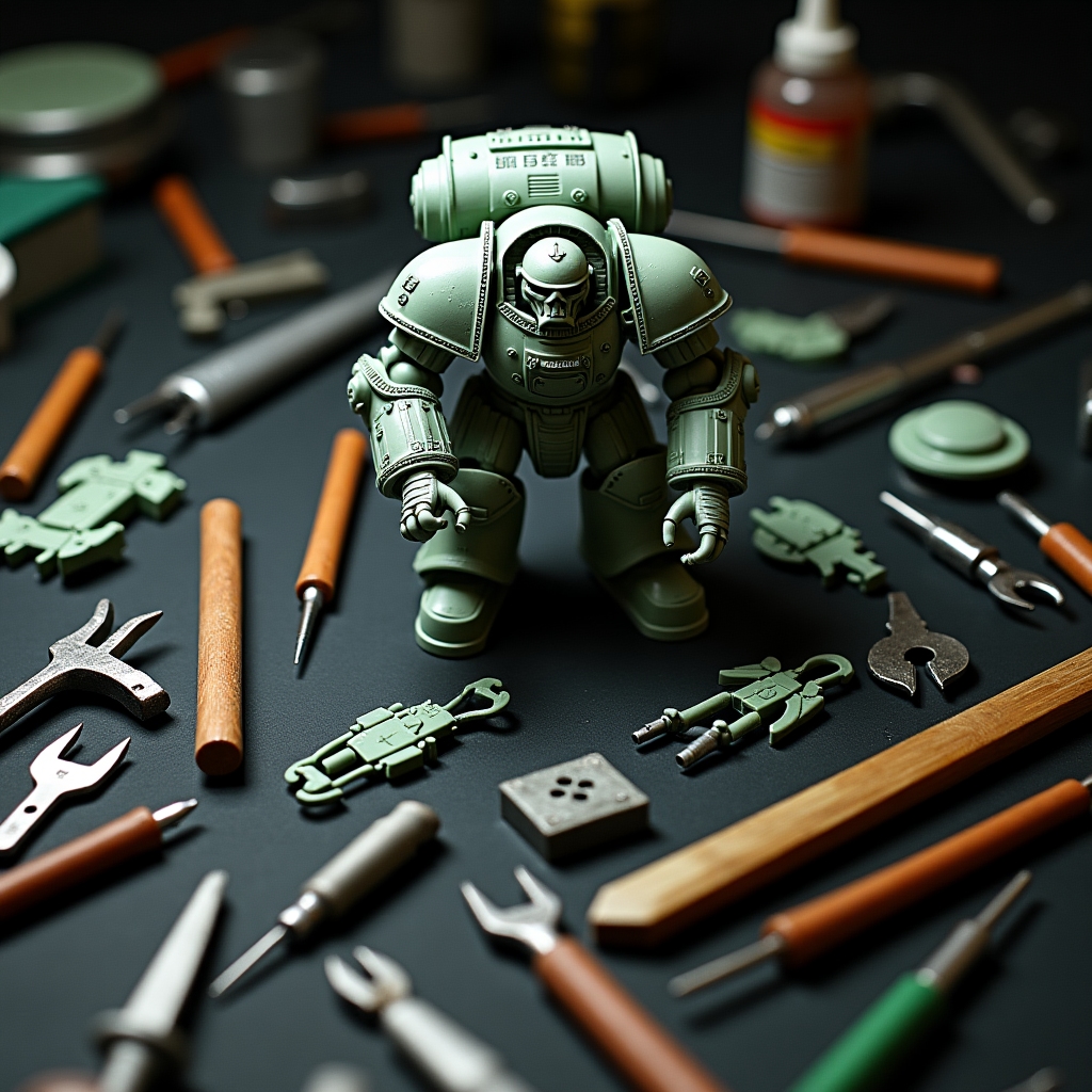 Narzędzia do składania figurek